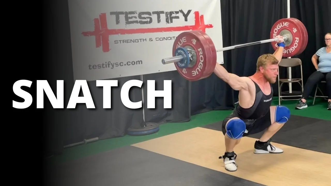 What is a Snatch (AKA Squat Snatch or Full Snatch)? | Olympic